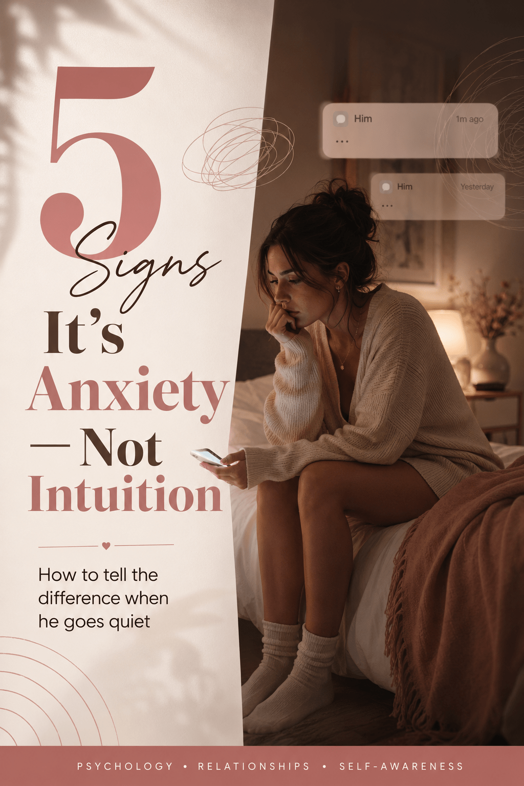 5 Signs It's Anxiety — Not Intuition — When He Goes Quiet (And How To Tell The Difference) - Still Here